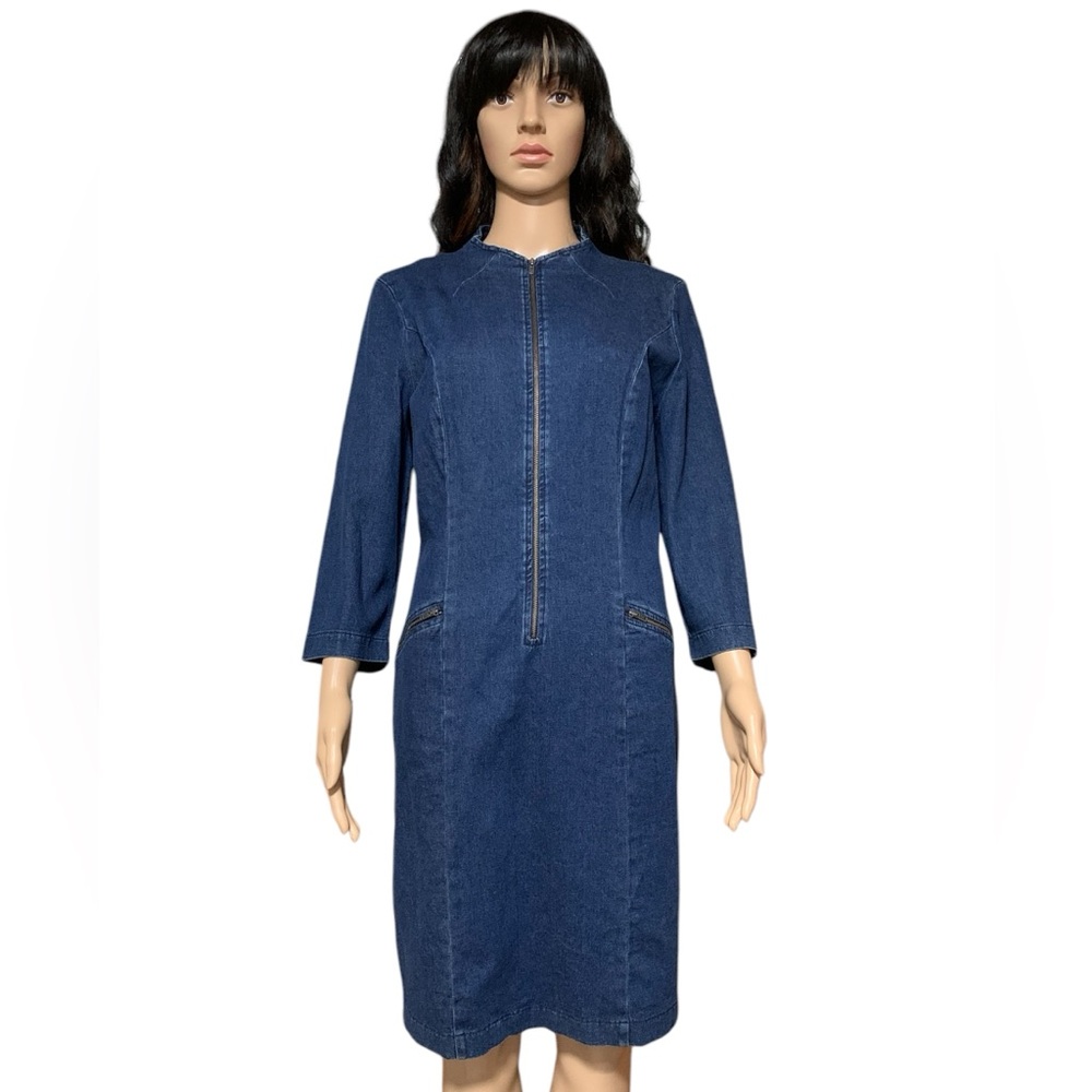 Blue Denim Dress